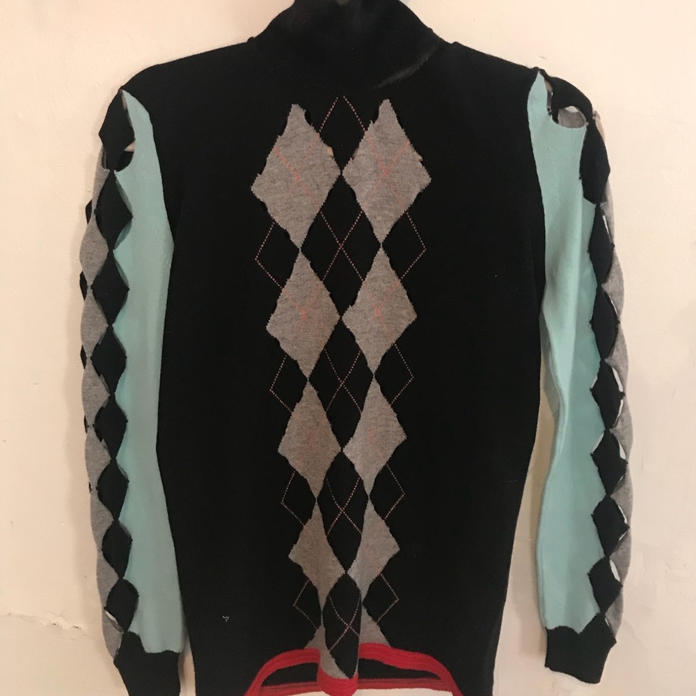 Fun Balenciaga cut out sweater